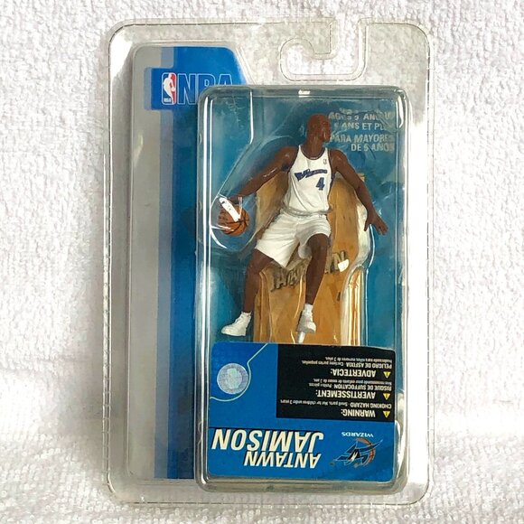 Sealed 2005 McFarlane's Sports Picks NBA Antwan Jamison Packaging *Error* BNIP!! - Picture 1 of 4